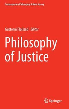 Hardcover Philosophy of Justice Book