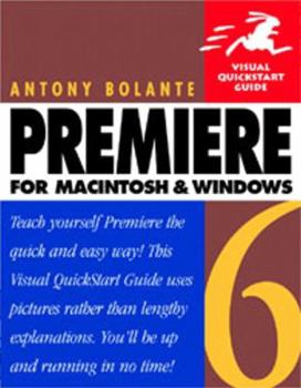 Paperback Premiere 6 for Macintosh and Windows: Visual QuickStart Guide Book