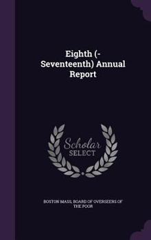 Hardcover Eighth (-Seventeenth) Annual Report Book