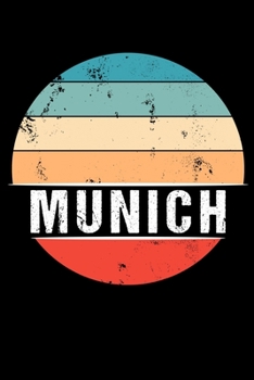 Paperback Munich: 100 Pages 6 'x 9' -Dot Graph Paper Journal Manuscript - Planner - Scratchbook - Diary Book