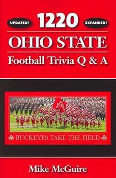 Paperback 1220 Ohio State Football Trivia Q & A Book