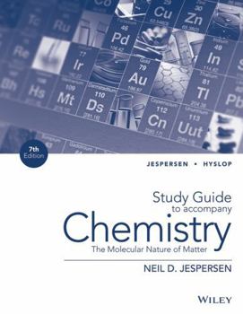 Paperback Chemistry: The Molecular Nature of Matter, Study Guide Book