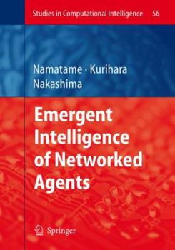 Hardcover Emergent Intelligence of Networked Agents Book