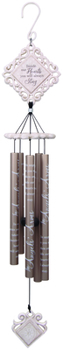 Carson Wind Chime-Vintage White-In Angel Arms (35") (Jan)