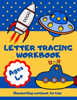 Paperback Letter Tracing Workbook.: Alphabet Tracking Workbook For Practicing Handwriting At Home Book