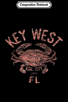 Composition Notebook: JCombs Key West Journal/Notebook Blank Lined Ruled 6x9 100 Pages