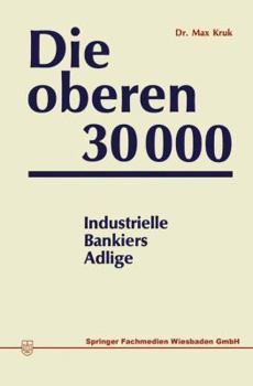 Paperback Die Oberen 30000 [German] Book