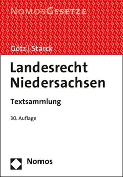 Paperback Landesrecht Niedersachsen: Textsammlung [German] Book