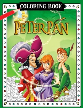 Paperback Peter Pan Coloring Book