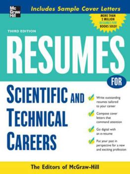Paperback Resumes for Scientific and Technical Careers Book
