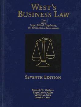 Hardcover West S Business Law Book
