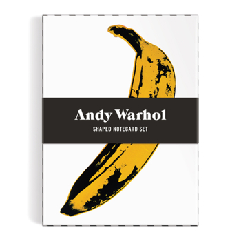 Misc. Andy Warhol Shaped Notecard Set Book