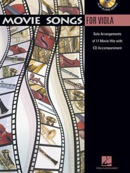 Paperback Movie Songs for Viola [With CD (Audio)] Book