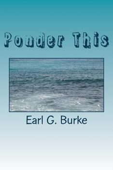 Paperback Ponder This Book