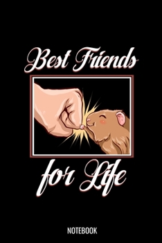 Best Friends For Life Notebook: Dotted Notizbuch mit Punkteraster A5 -Meerschweinchen Bester Freund Notizheft I Süß Haustier Liebhaber Geschenk