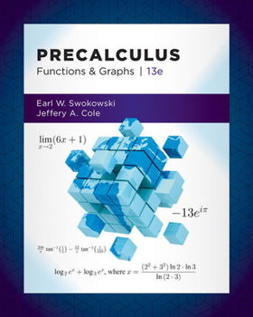 Product Bundle Bundle: Precalculus: Functions and Graphs, Loose-Leaf Version,13th + Webassign, Single-Term Printed Access Card Book