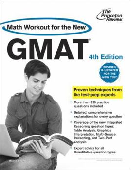 Paperback Math Workout for the New GMAT, 4th Edition Book