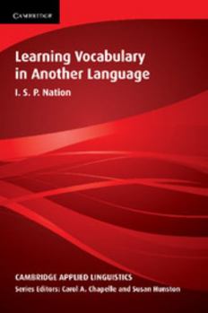 Paperback Learning Vocabulary in Another Language Book