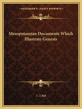 Mesopotamian Documents Which Illustrate Genesis
