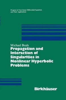 Paperback Propagation and Interaction of Singularities in Nonlinear Hyperbolic Problems Book