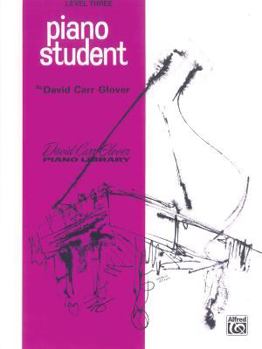 Paperback Piano Student: Level 3 (David Carr Glover Piano Library) Book