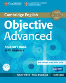 Paperback Objective Advanced Student's Book with Answers [With CDROM] Book