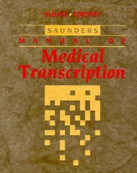 Hardcover Saunders Manual of Medical Transcription Book