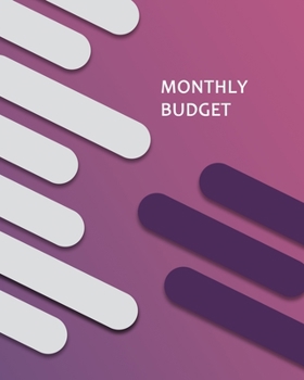 Monthly Budget: Expense Tracker Notebook - Undated Monthly Budget Planner | perfect for home, office or business.