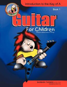 Paperback Guitar for Children: A Rhythm Method based on Songs Book