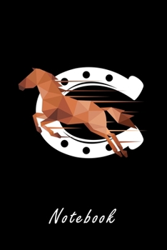 Notebook: 6x9 Horse | dotgrid | dot grid paper | notebook | notes