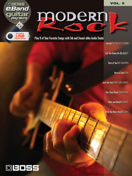 Paperback Modern Rock: Boss Eband Guitar Play-Along Volume 5 Book