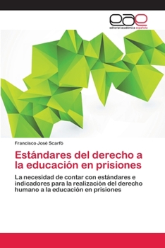 Paperback Estándares del derecho a la educación en prisiones [Spanish] Book