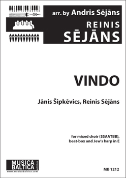Paperback Vindo: For Satbb Choir, Beat-Box and Vargan, Choral Octavo Book