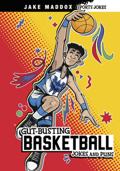 Paperback Gut-Busting Basketball Jokes and Puns Book