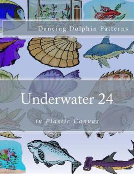 Paperback Underwater 24: in Plastic Canvas Book