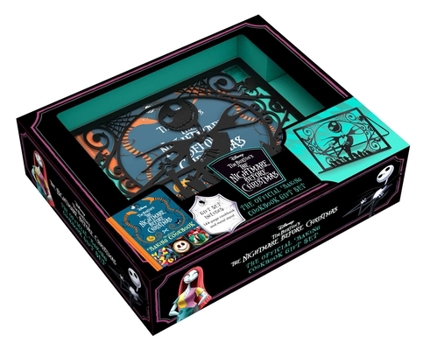 Hardcover Tim Burton's the Nightmare Before Christmas: Official Baking Cookbook Gift Set: Plus Exclusive Tablet Stand Book