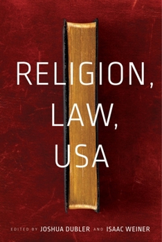 Hardcover Religion, Law, USA Book