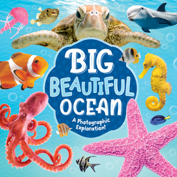 Hardcover Big Beautiful Ocean Book
