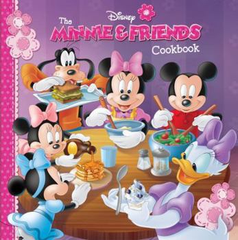 Hardcover The Minnie & Friends Cookbook Book