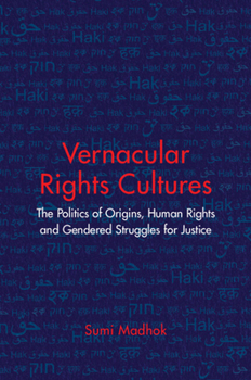 Paperback Vernacular Rights Cultures Book