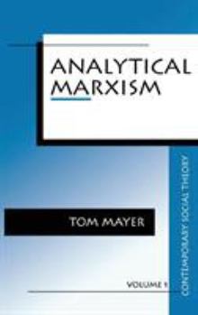 Hardcover Analytical Marxism Book