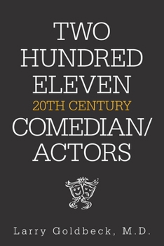 Paperback Two Hundred Eleven 20Th Century Comedian / Actors Book