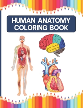 Paperback Human Anatomy Coloring Book