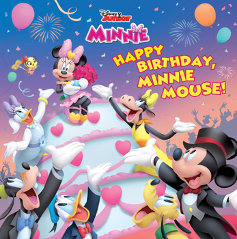 Paperback Disney Junior Minnie: Happy Birthday, Minnie Mouse! Book