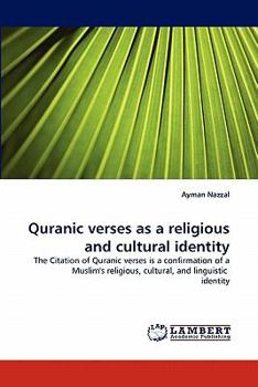 Paperback Quranic Verses as a Religious and Cultural Identity Book