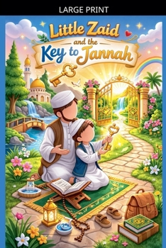 Paperback Little Zaid and the Key to Jannah [Large Print] Book