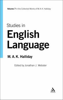 Hardcover Studies in English Language: Volume 7 Book
