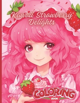 Kawaii Strawberry Delights Coloring Book: Adorable Kawaii Strawberry Shortcake Fun for All Ages