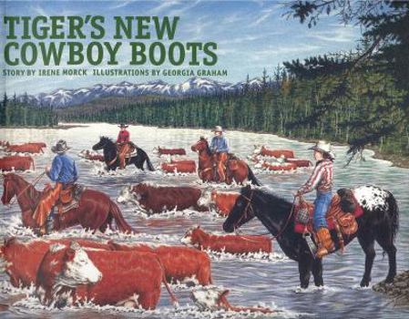 Paperback Tiger's New Cowboy Boots Book