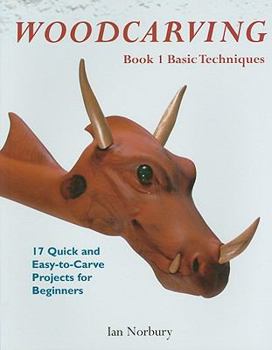 Paperback Woodcarving, Book 1: Basic Techniques Book